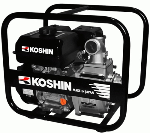 Мотопомпа бензиновая для сильнозагрязнённой воды KOSHIN STV-50X